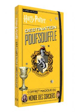 HARRY POTTER -  DESTINATION POUFSOUFFLE (FRENCH V.) -  COFFRET MAGIQUE DU MONDE DES SORCIERS